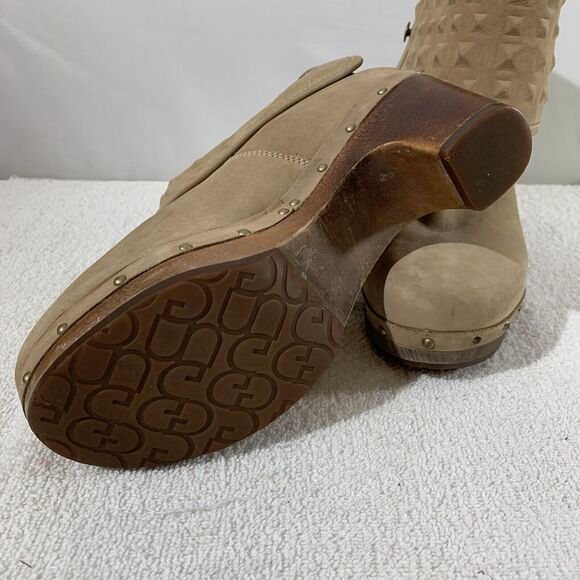 Ugg’s Classic Lynnea Studded Clogs Boots Womens 6 Booties - Picture 7 of 9